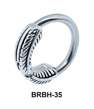 Leaves Belly Closure Rings BRBH-35