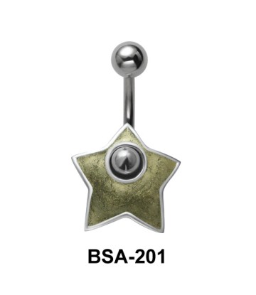 Star Belly Piercing Shields BSA-201