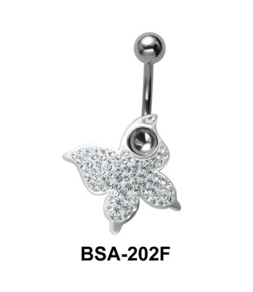 Butterfly Belly Rainbow Piercing BSA-202F