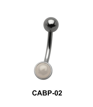 Colorful Small Pearl Belly Piercing CABP-02