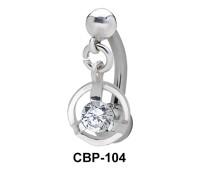 Circular Dangling Belly Piercing CBP-104