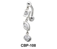 Multi Stone Belly Piercing CBP-108