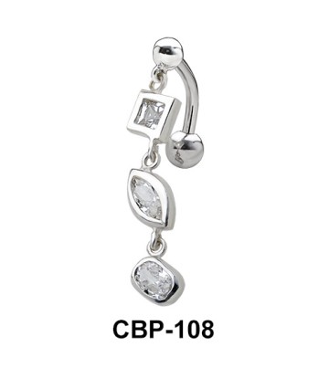 Multi Stone Belly Piercing CBP-108