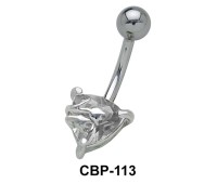 Heart Stone Belly Piercing CBP-113