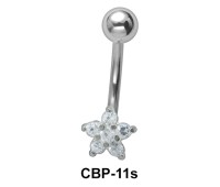 Flower Shaped Belly Piercing CBP-11s