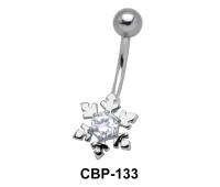 Floral Belly Piercing CBP-133