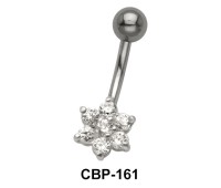 Flower Shaped Belly Piercing CBP-161