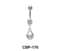 Heart Key Belly Piercing CBP-176