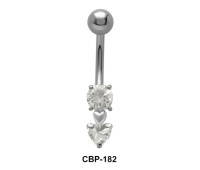 CZ Belly Piercing CBP-182