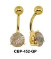 Exclusive Stone Set Belly Piercing CBP-452