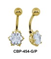Flowery Stone Exclusive Belly Piercing CBP-454