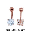 CZ Belly Piercing CBP-701