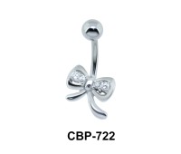 Red Stone Bow Assorted Belly Piercing CBP-722