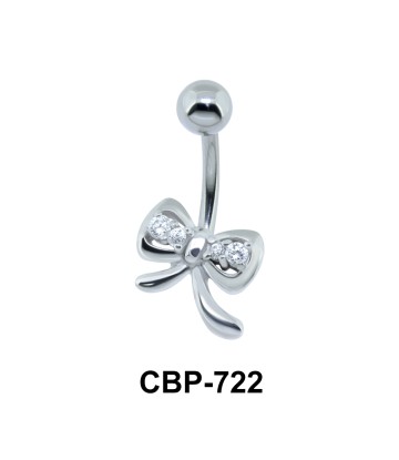 Red Stone Bow Assorted Belly Piercing CBP-722