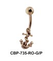 Anchor Belly Piercing CBP-735