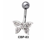 Butterfly Shaped Belly Piercing CBP-83