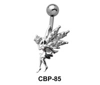 Fairy Shaped Stone Set Belly Piercing CBP-85