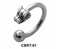 Dragon Belly Piercing Circular Barbell CBRT-01