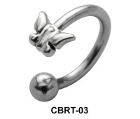 Butterfly Shaped Belly Piercing CBRT-03