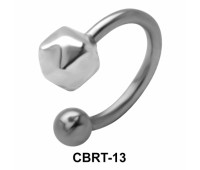 Boulder Belly Piercing Circular Barbell CBRT-13