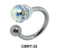 Special Stone Belly Piercing Circular Barbell CBRT-32