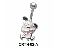 Funny Dog Belly Piercing CRTN-02