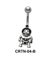 Powerful Dwarf Belly Piercing CRTN-04