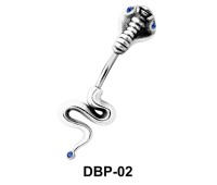 Slithering Snake Belly Piercing DBP-02