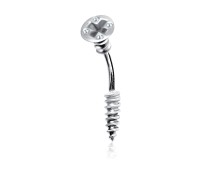 Pin Patterned Belly Rings DBP-20