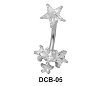 Multi Stone Starry Belly CZ Crystal DCB-05