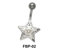 Filigree Star Belly Piercing FBP-02