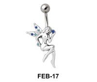 Stone Set Fairy Belly Piercing FEB-17