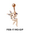 Stone Set Fairy Belly Piercing FEB-17