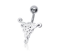 Beautiful Pattern Fine Belly Piercing GTB-14