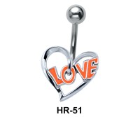 Love within Heart Shaped HR-51