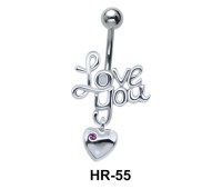 Love You with Heart Shaped HR-55