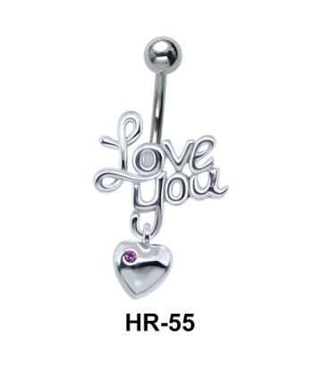 Love You with Heart Shaped HR-55