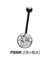 PTFE Double Jewelled Round Bananas PBNR