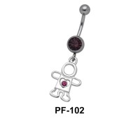 Doll with Stone Belly Rings PF-102