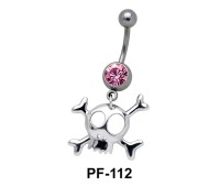 Danger Sign Belly Piercing PF-112
