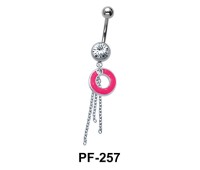 Chain Ring Shaped Belly Piercing PF-257