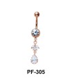 Dangling Belly Piercing PF-305