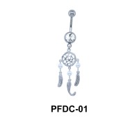 Dream Catcher Shaped Body Piercing PFDC-01