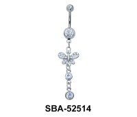 Butterfly Shaped Belly Piercing SBA-52514