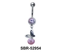 Butterfly Shaped Belly Piercing SBR-52954