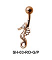 Seahorse Designed Fabulous Belly piercing SH-03