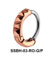 Wavy Ring Belly Huggie SSBH-03