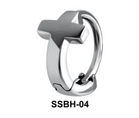 Cross Belly Huggie SSBH-04