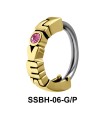 Stone Set Love Belly Huggie SSBH-06