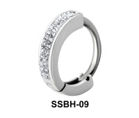 Stone Encrusted Belly Huggie SSBH-09